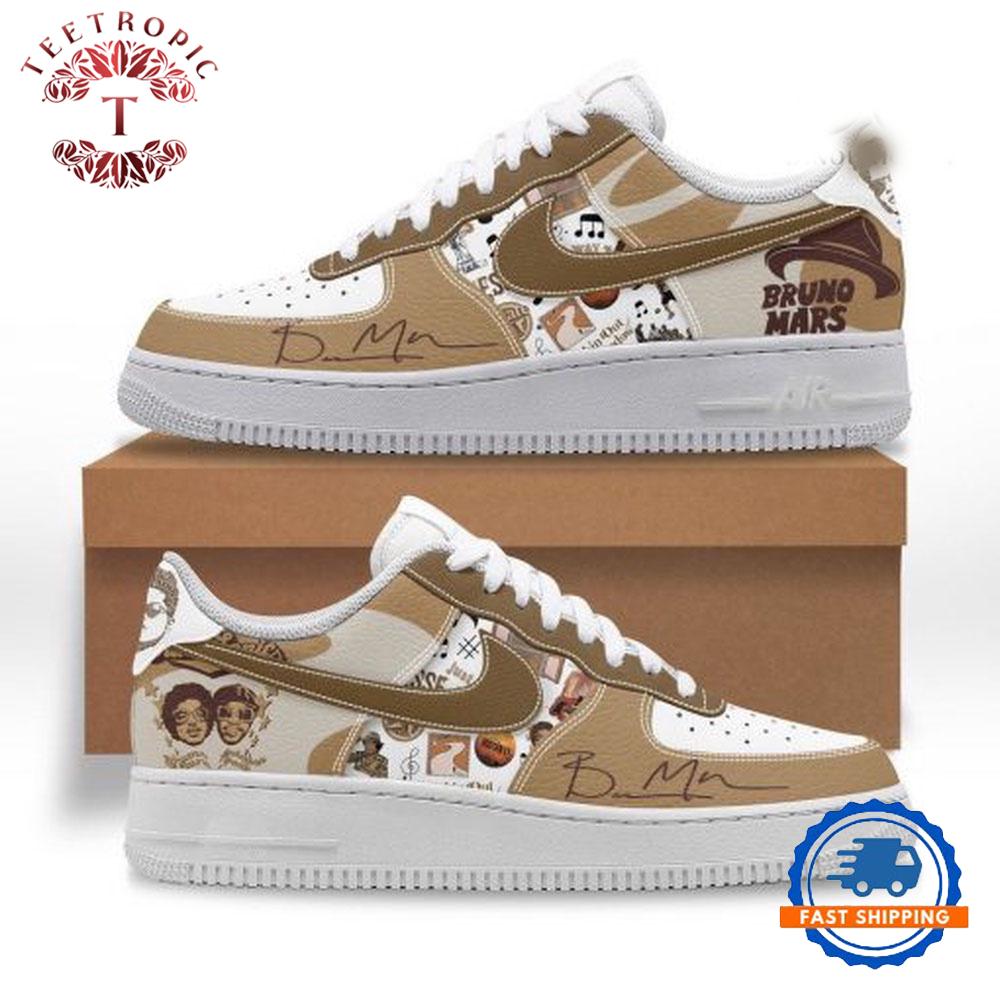 Bruno Mars Music Design  Air Force 1 Shoes Sneaker