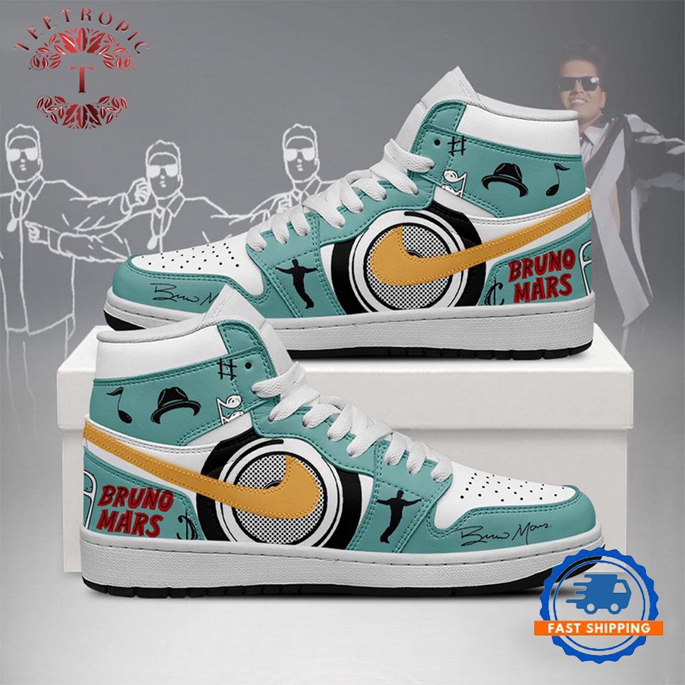 Bruno Mars Music Fans Air Jordan 1 Hightop Shoes