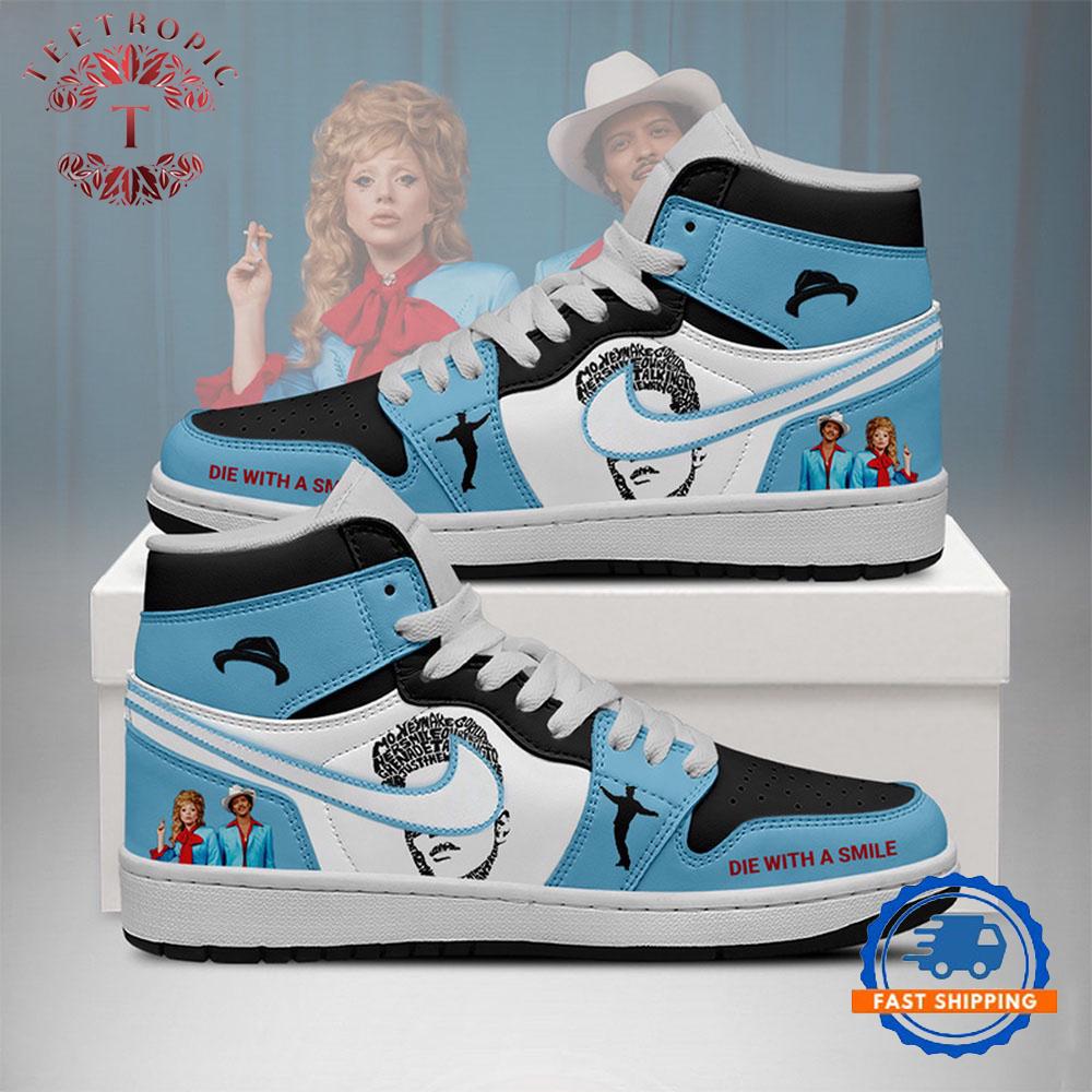 Bruno Mars Special New Air Jordan 1 Hightop Shoes