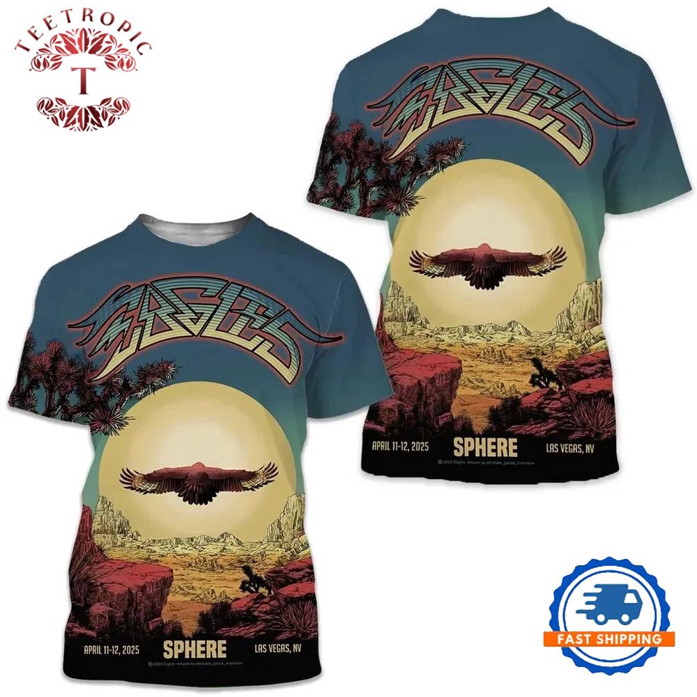 Eagle Last Weekend Live At Sphere Las Vegas 2025 All Over Print Shirt