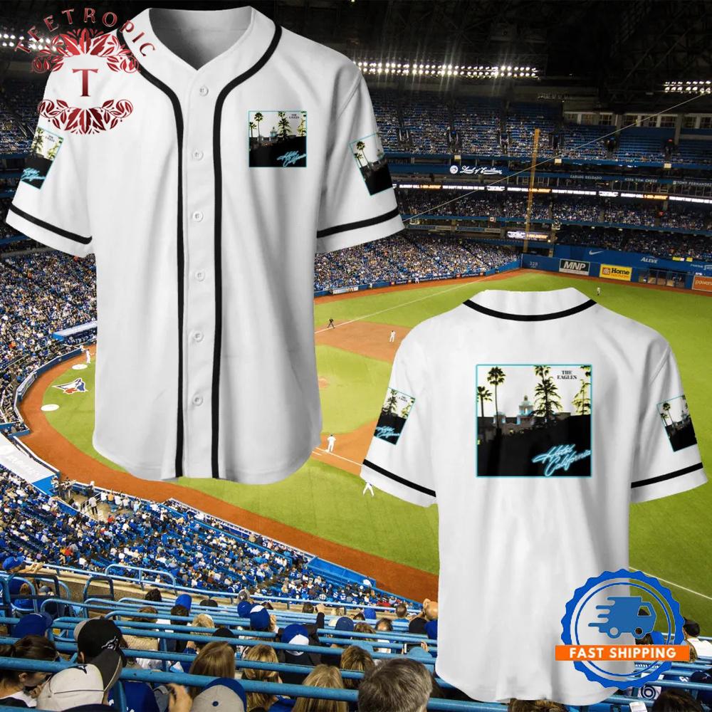 Eagles Band Hotel California Baseball Jerseys