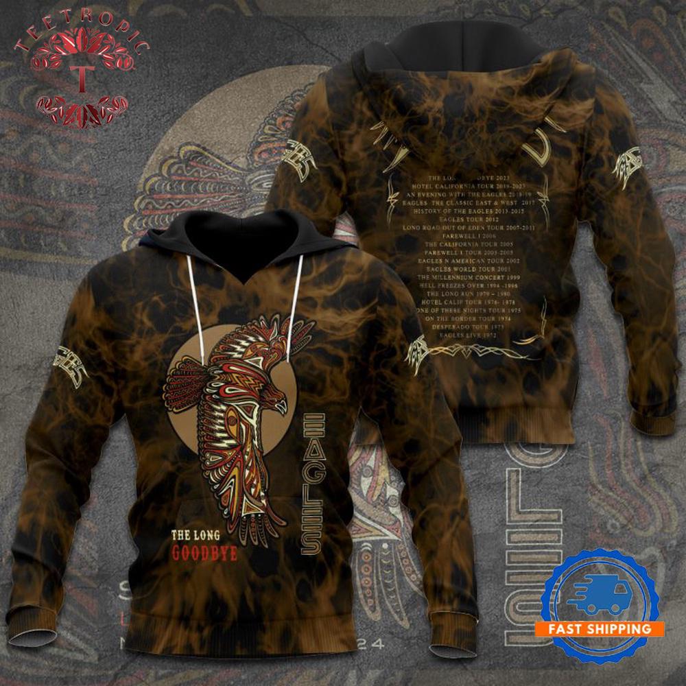 Eagles Band The Long Goodbye 3D Hoodie