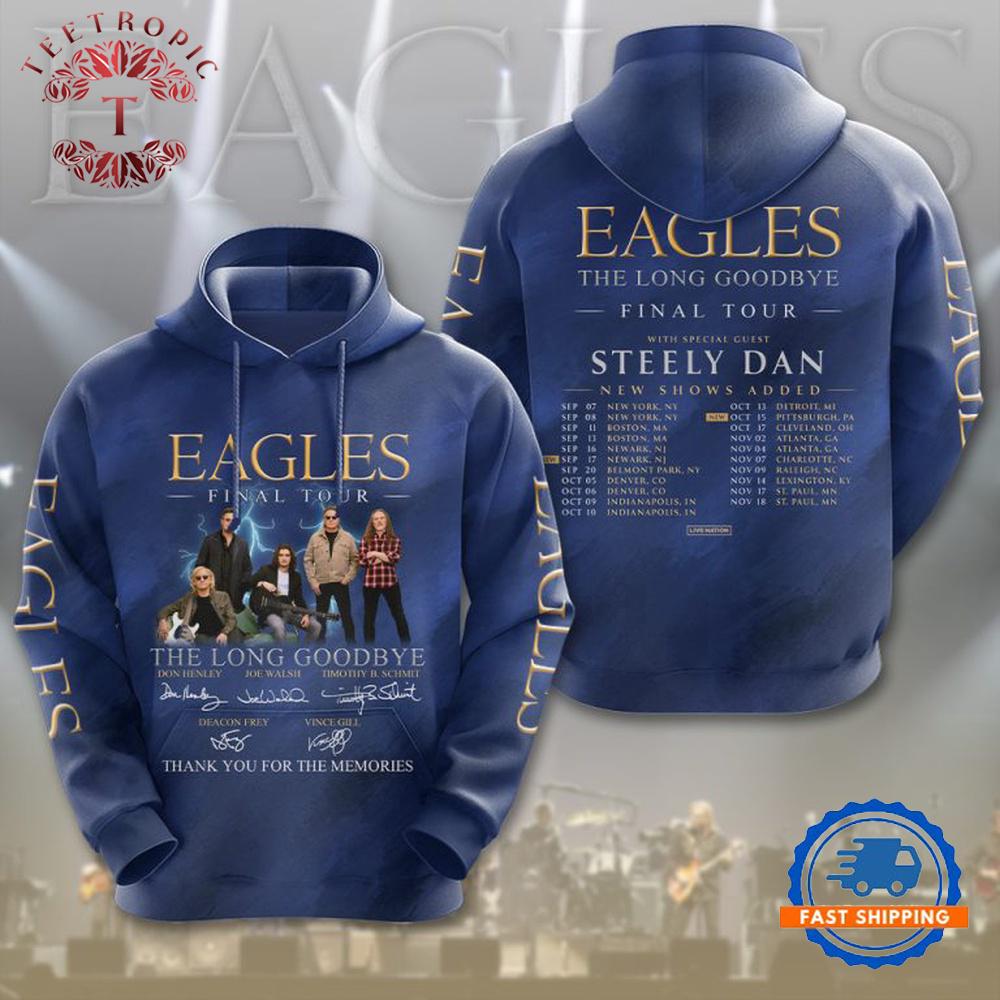 Eagles Band The Long Goodbye Final Tour Hoodie