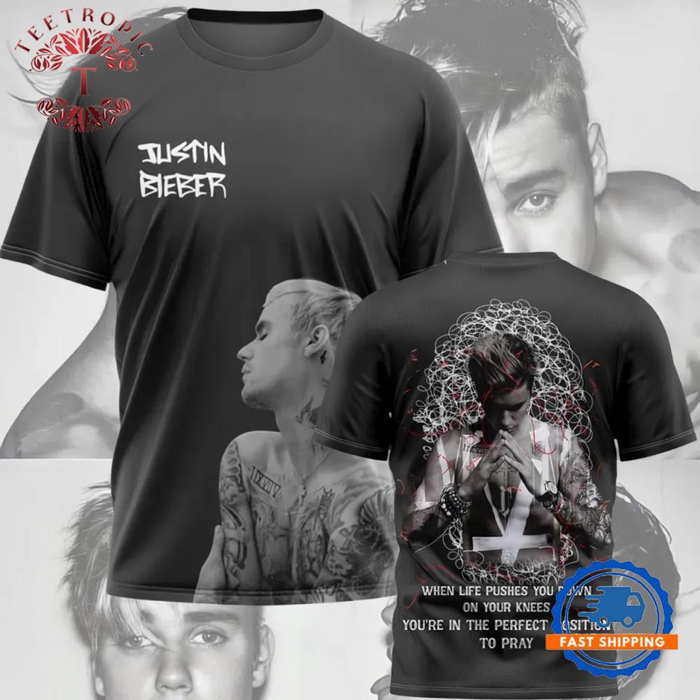 Justin Bieber 2025 FAN Style 3D T-Shirt