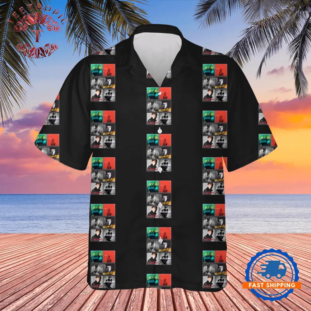 Justin Bieber Album Aesthetic Aloha Hawaiians Shirt