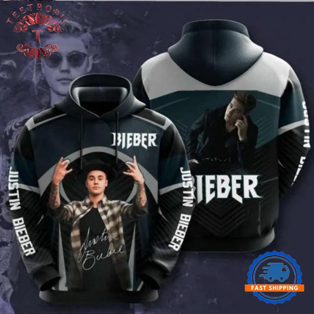 Justin Bieber Music Limited 3D Hoodies