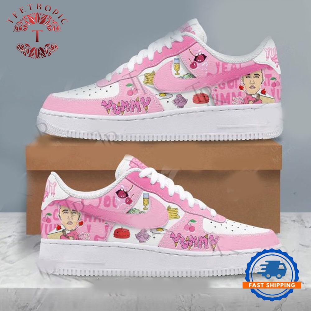 Justin Bieber Yummy Air Force 1 Shoes Sneakers
