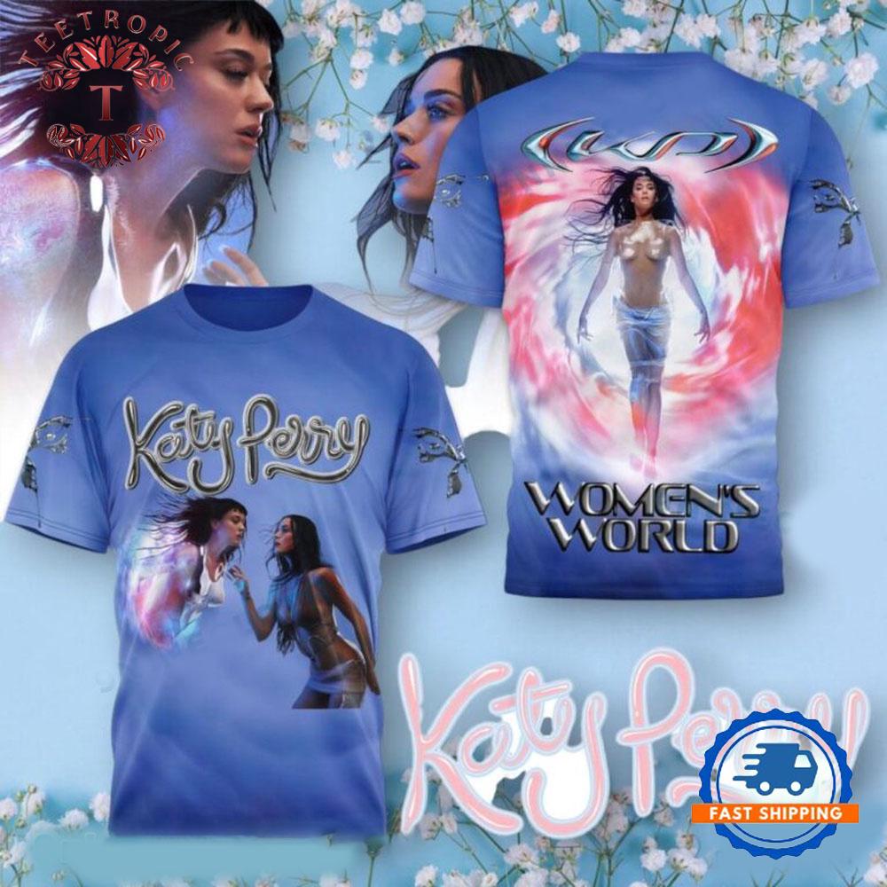 Katy Perry 143 Album Women’s World 3D Shirt