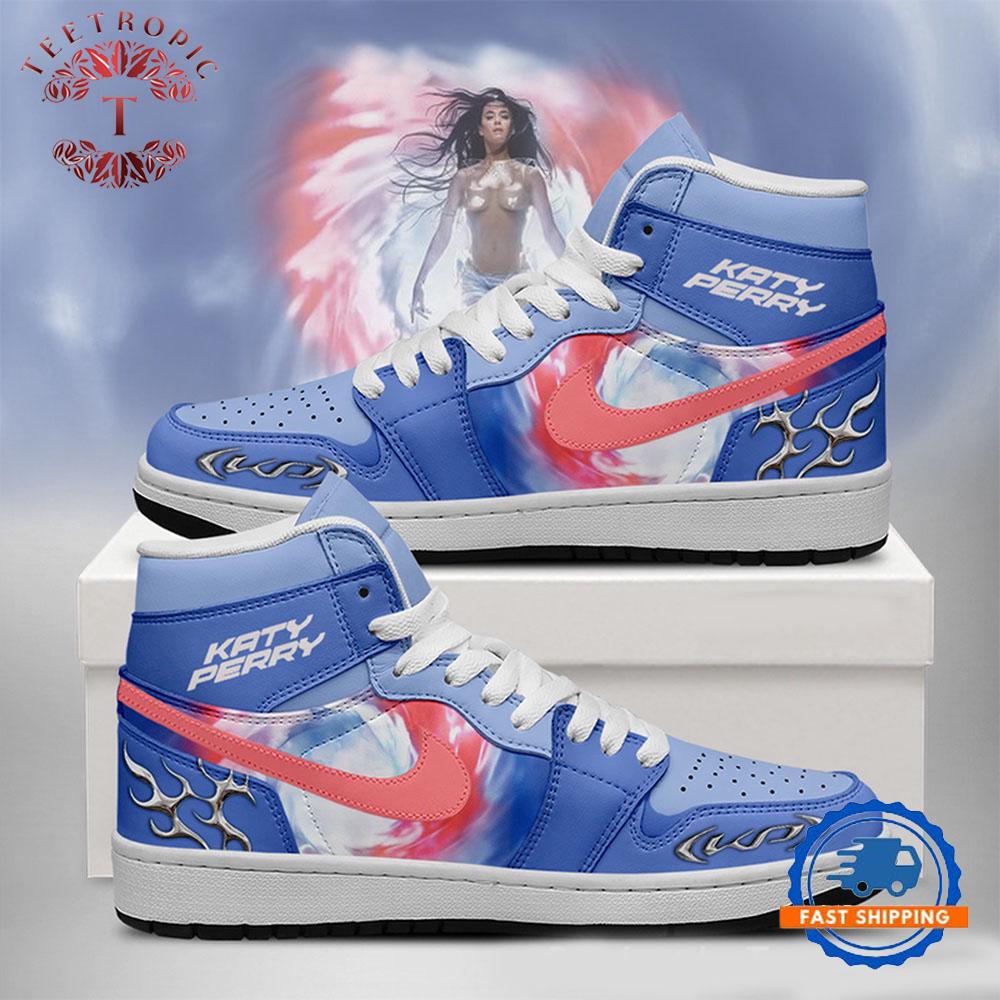 Katy Perry 143 Albums Music Air Jordan 1 Hightop Shoes