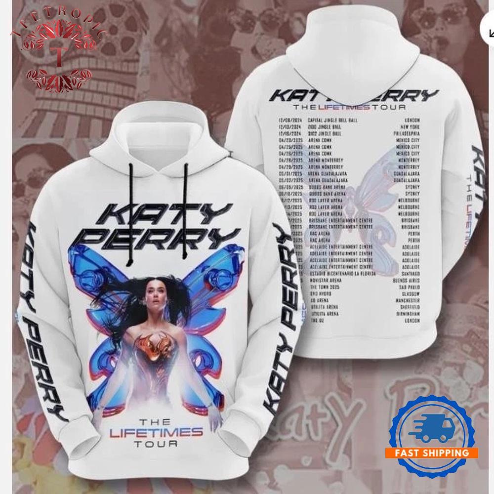 Katy Perry The Lifetimes Tour Pop Music Hoodie Shirt