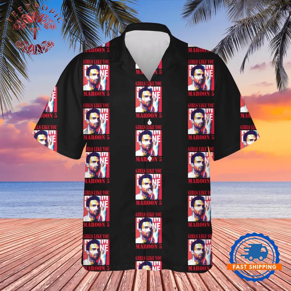 Maroon 5 Graphic Summer Hawaiian Shirts
