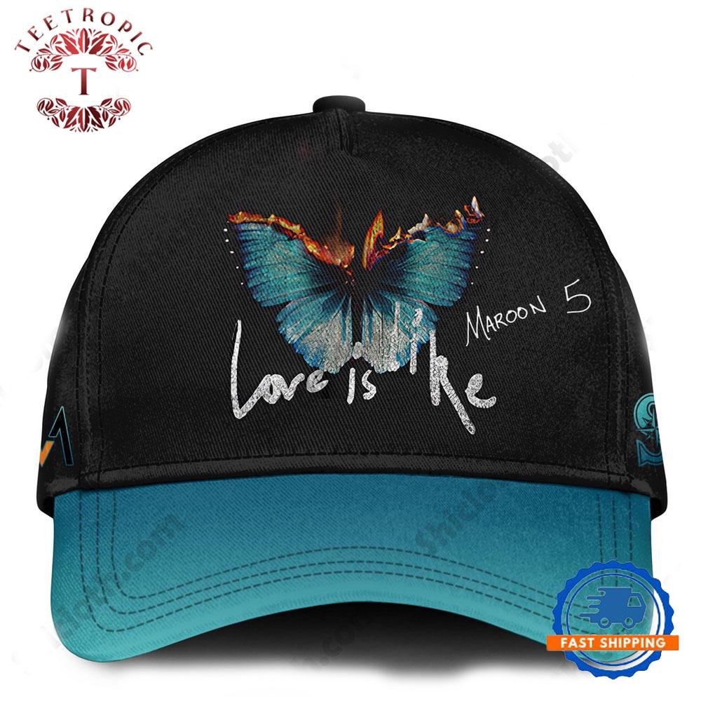 Maroon5 LOVE IS LIKE 2025 Us Fall Tour Baseball Cap