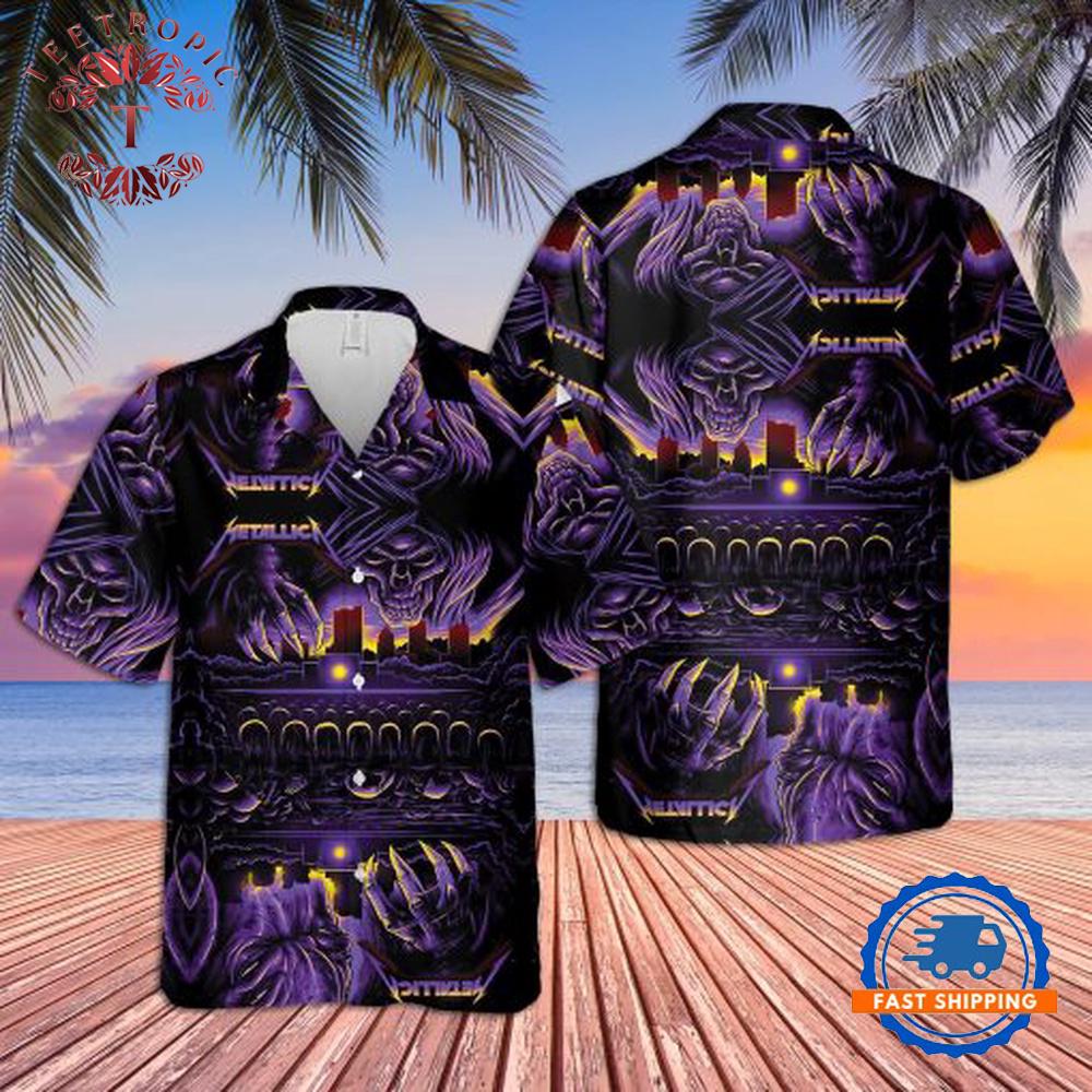 Metallica Austin City Hard Rock Trendy Summer Hawaiian Shirt