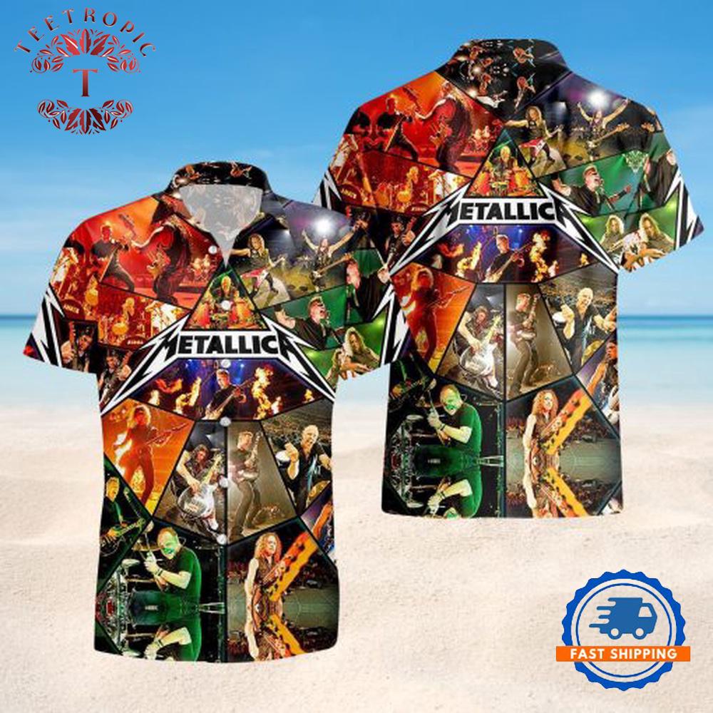 Metallica Live Legends Summer Hawaiian Shirt