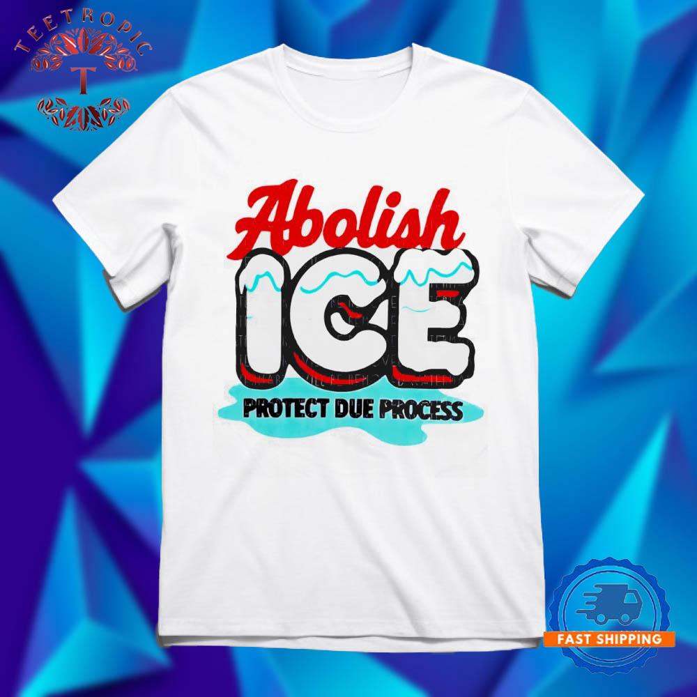 Abolish ICE Protect Due Process graphic T Shirts