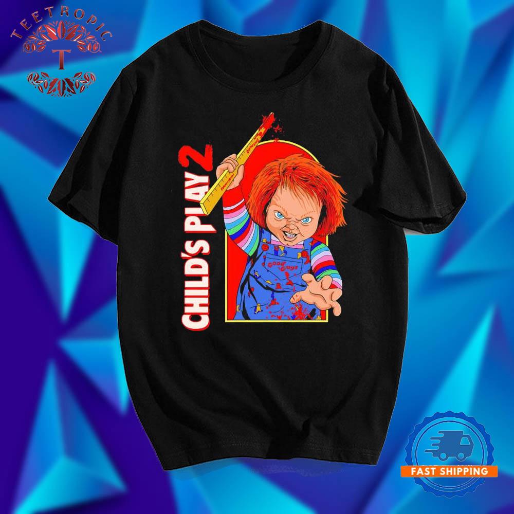 Child’s Play 2 Chucky character T Shirts