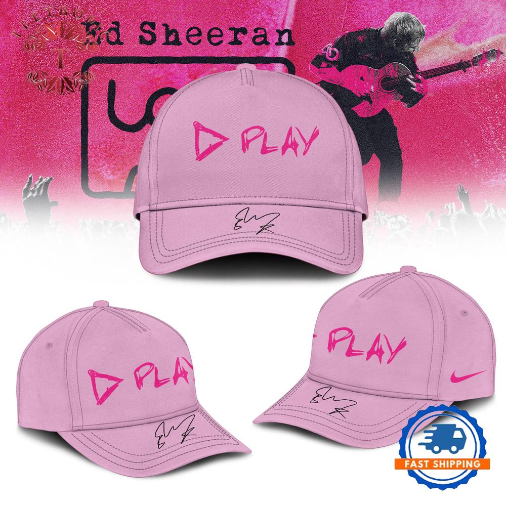 Ed Sheeran The Loop Tour Signature Pink Classic Cap