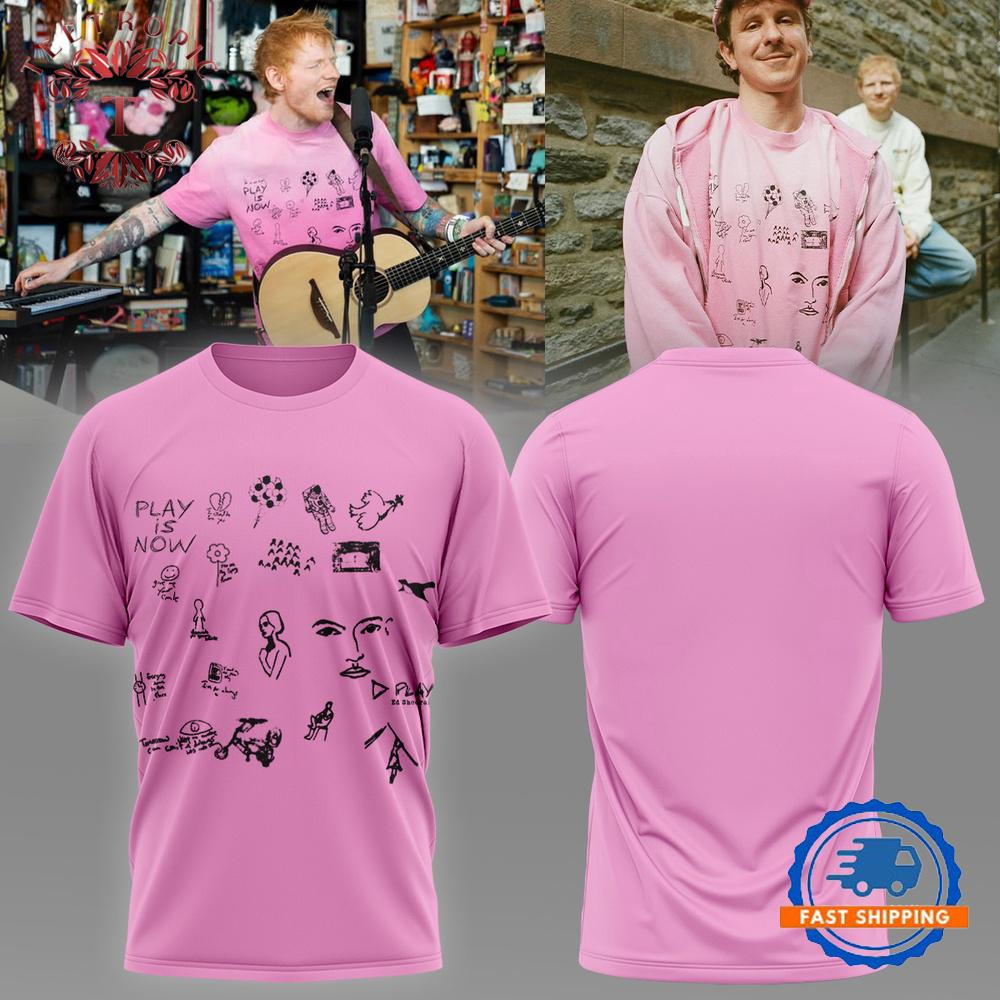 Ed Sheeran The +−=÷× Tour Limited 3D Shirt