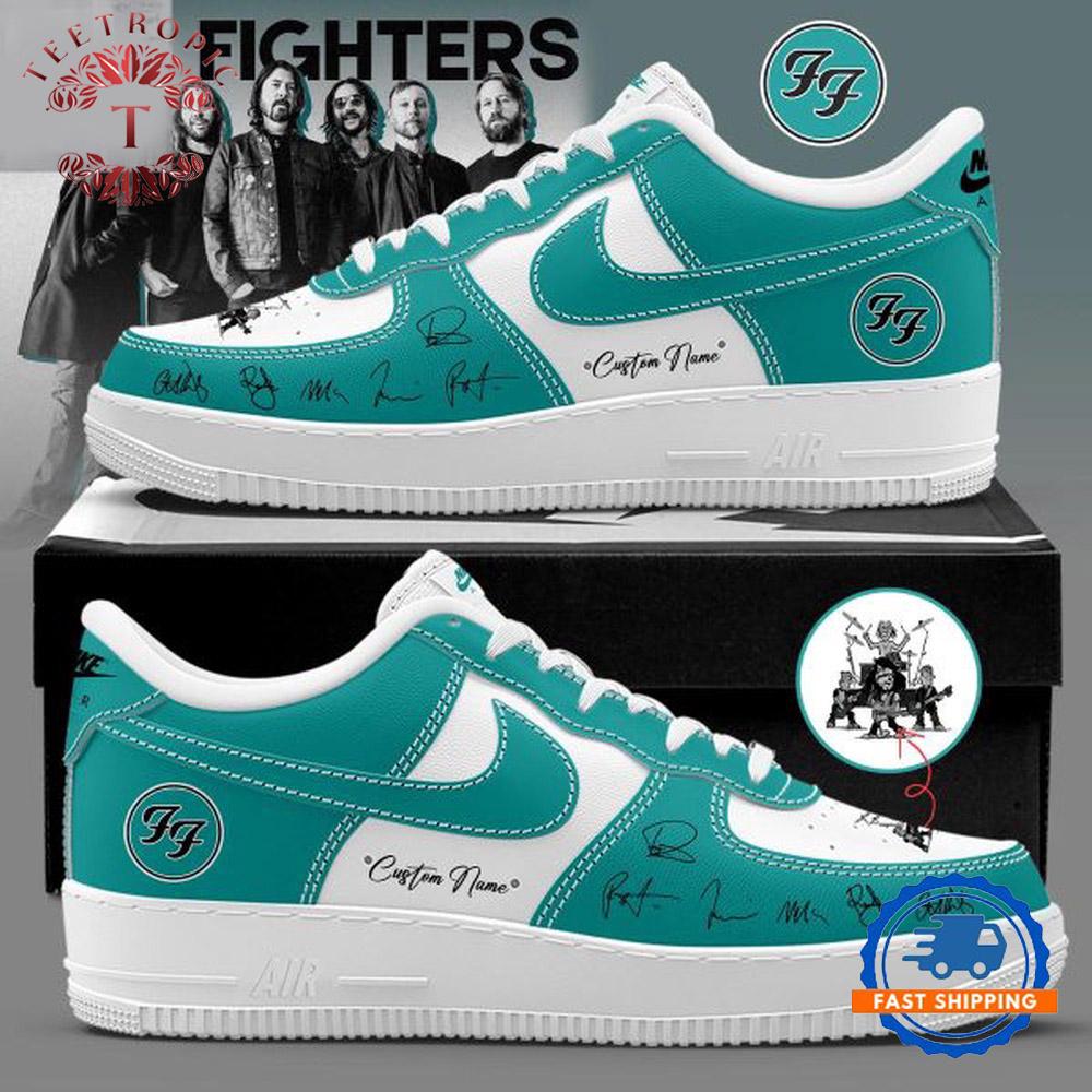 Foo Fighters Take Cover Tour 2026 Signature Air Force 1 Shoes Sneaker