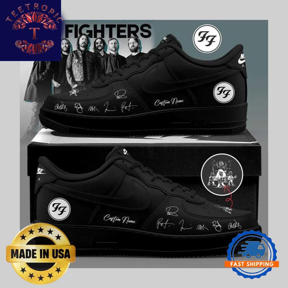 Foo Fighters Take Cover Tour 2026 Signature Nike Air Force 1 Sneaker Shoes