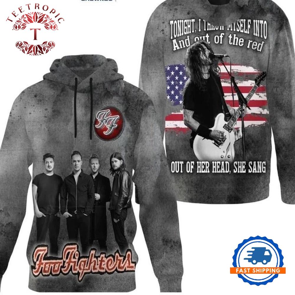 Foo Fighters Throwing Myself Out Of Her Head She Sang Hoodie