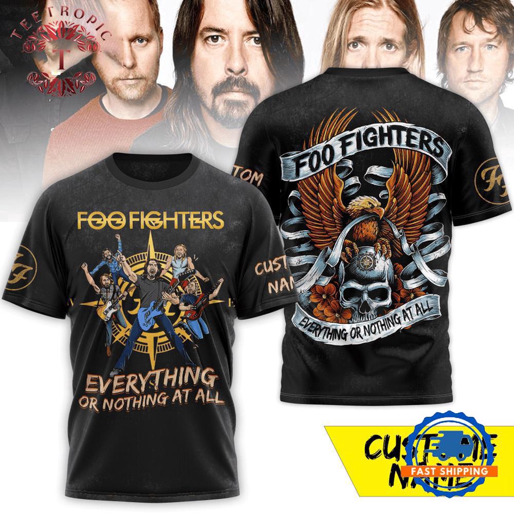 Foo Fighters Tour EU UK 2026 Special New T Shirt