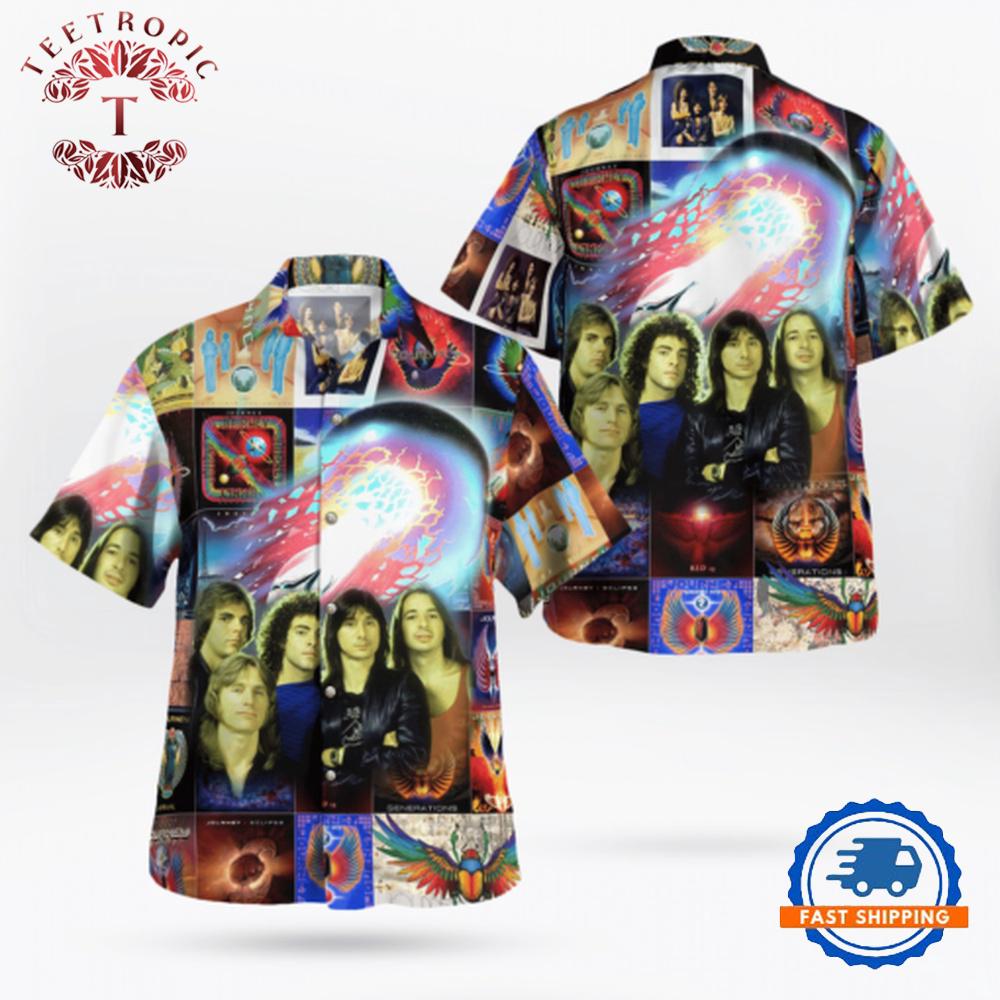 Journey Band 2026 Summer Hawaiian Shirts