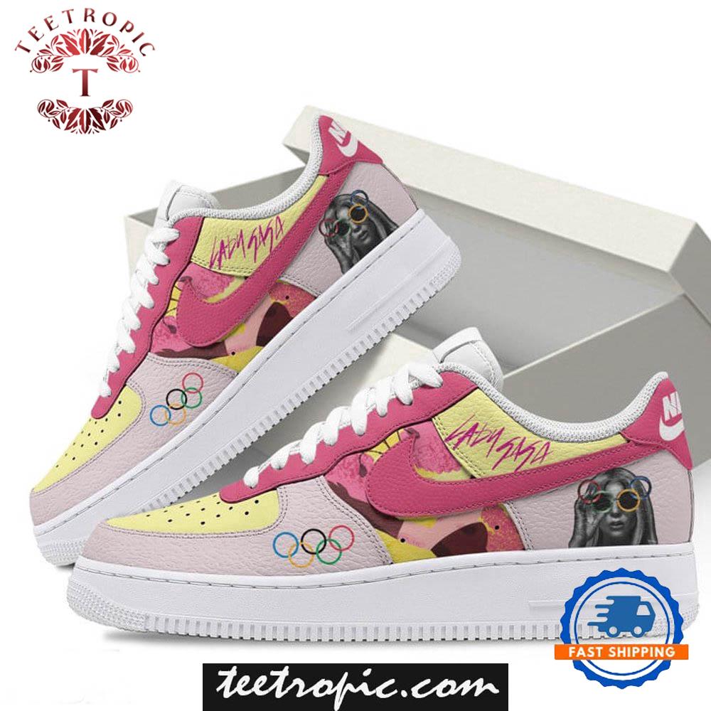 Lady Gaga Olympic Paris Special New Air Force 1 Shoes Sneakers