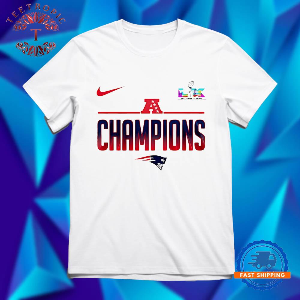 New England Patriots AFC Super Bowl Champions 2026 Roster T Shirts