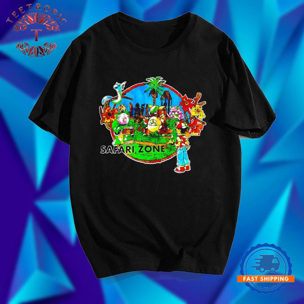 Safari Zone graphic T Shirts