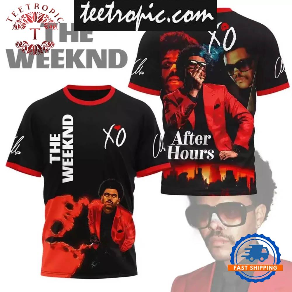 The Weeknds After Hours XO Fan 3D T-Shirt