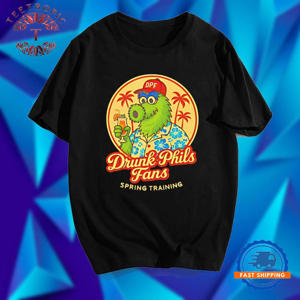 Drunk Phils Fans Tropical Spring Training T Shirt