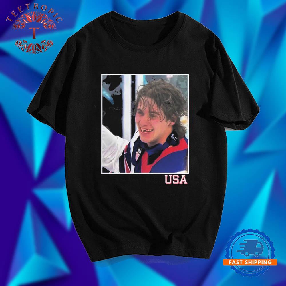 Jack Hughes OT Winner USA Hockey Glory In 2026 Winter Olympics Champions T Shirts