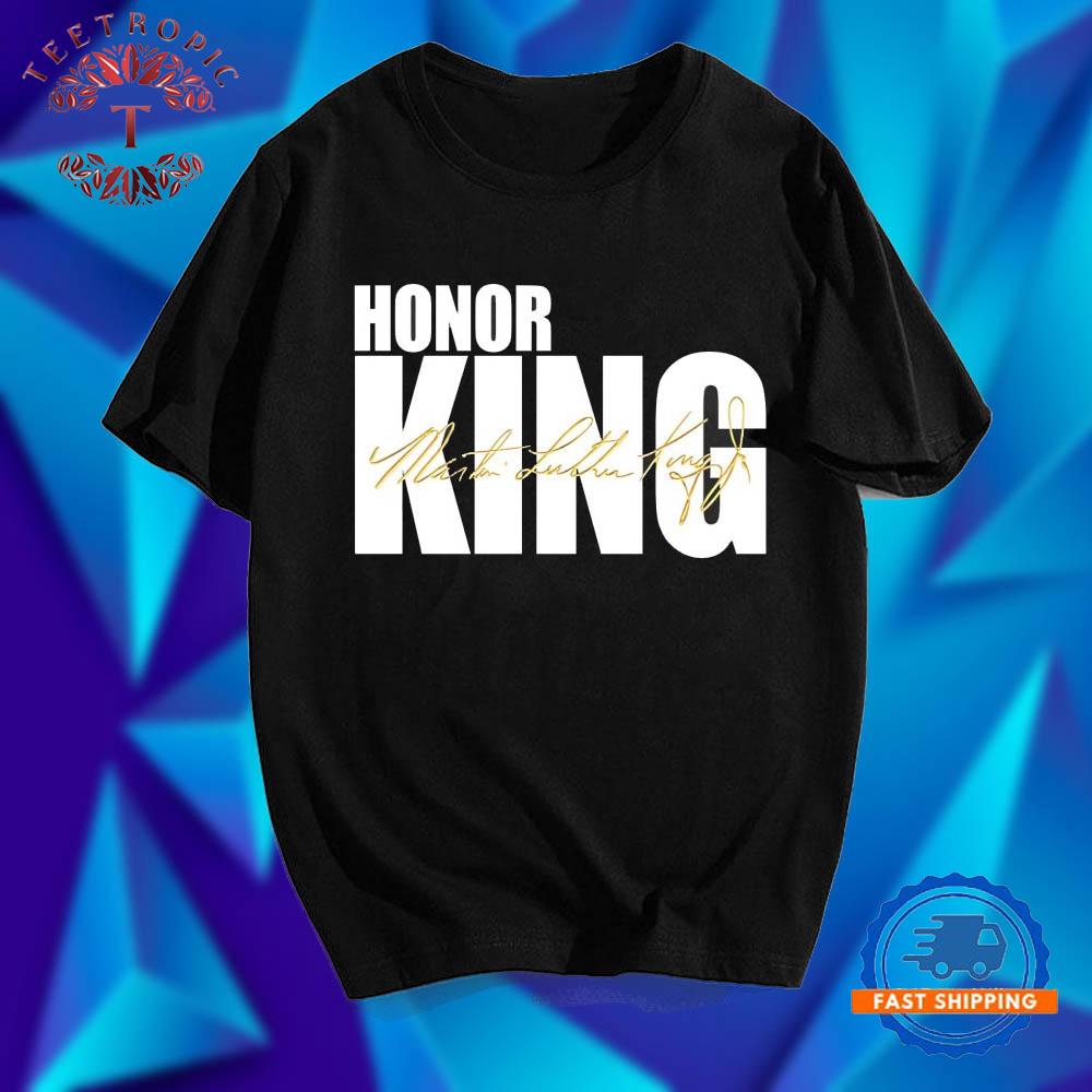 Martin Luther King Jr. NBA Honor King T Shirts