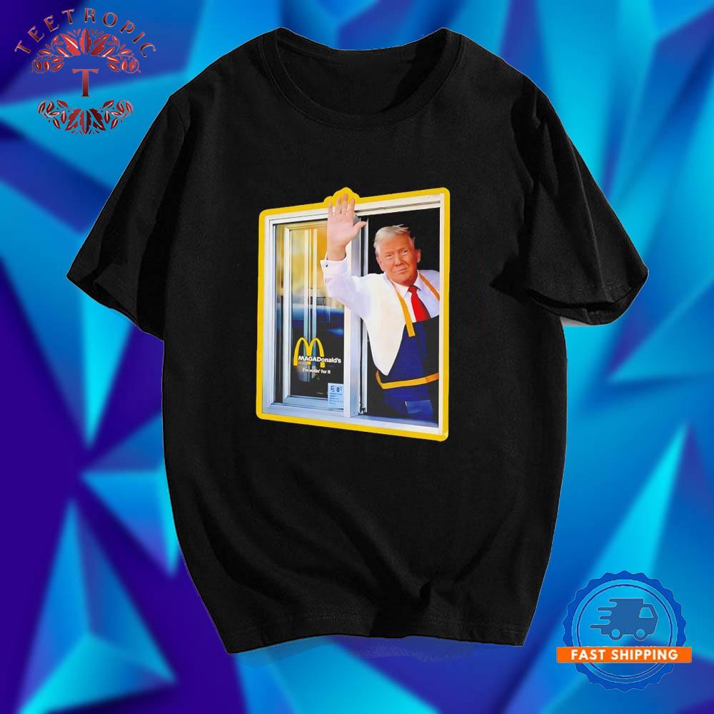 McDonald’s Trump drive thru window T Shirts