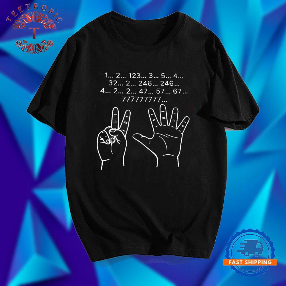 Monica 7 erogenous zones Friends hand sign T Shirts