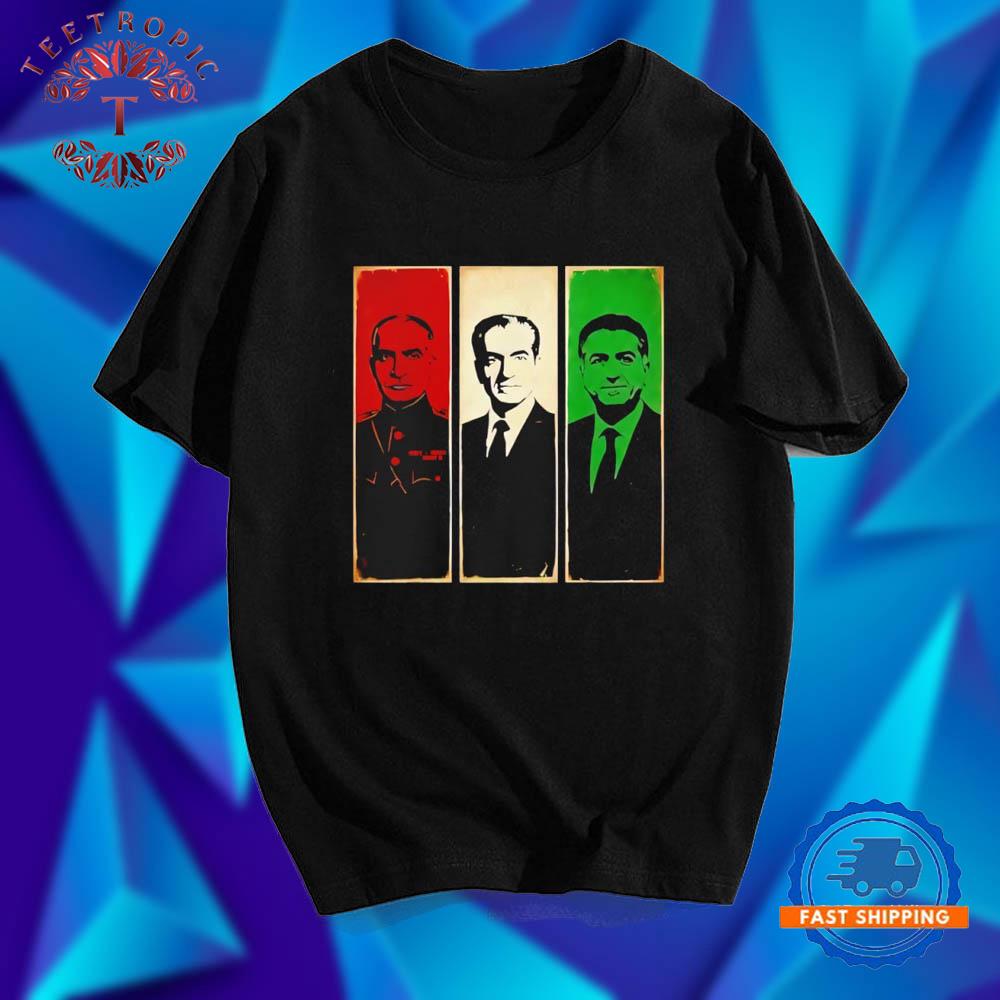 Pahlavi Kings of Iran Pahlavi T Shirts