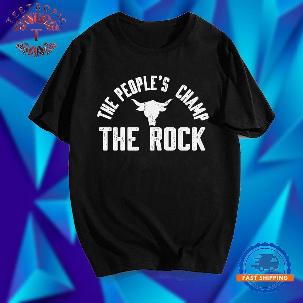 The Rock The People’s Champ T Shirts