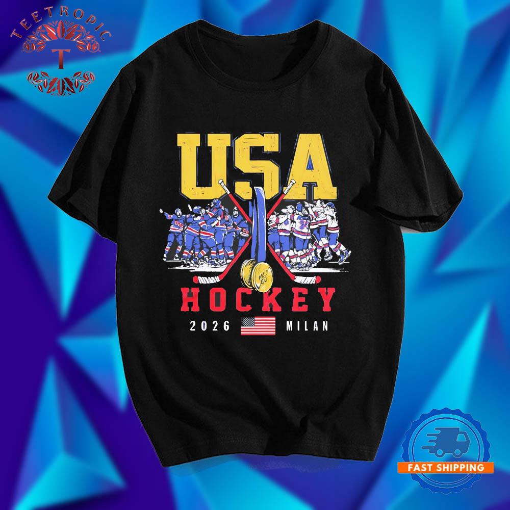 USA Hockey 2026 Olympic Gold Medals T Shirts