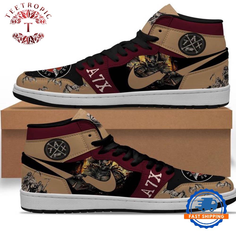 Avenged Sevenfold Air Jordan 1 Hightop Shoes