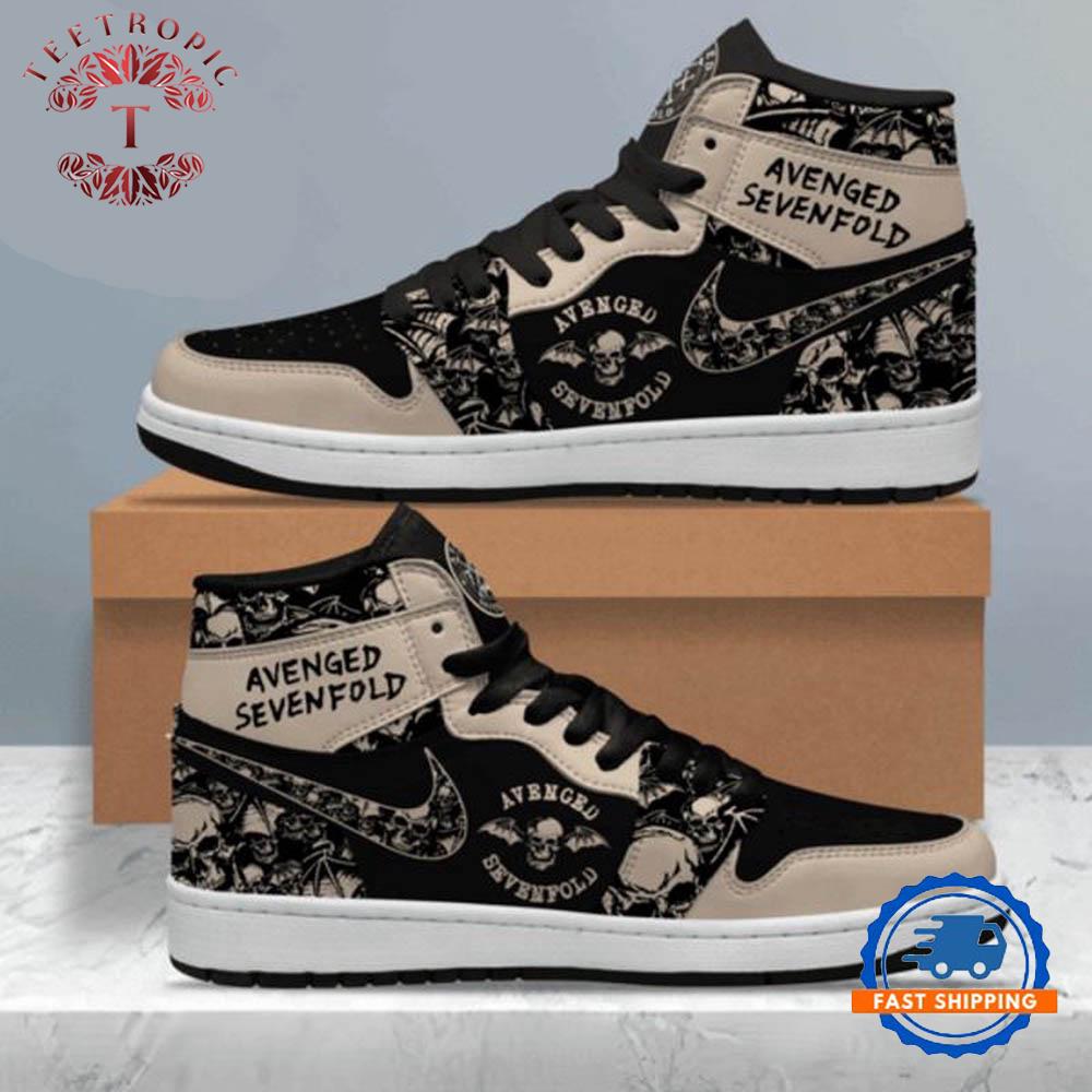 Avenged Sevenfold Music Gifts Air Jordan 1 Hightop Shoes