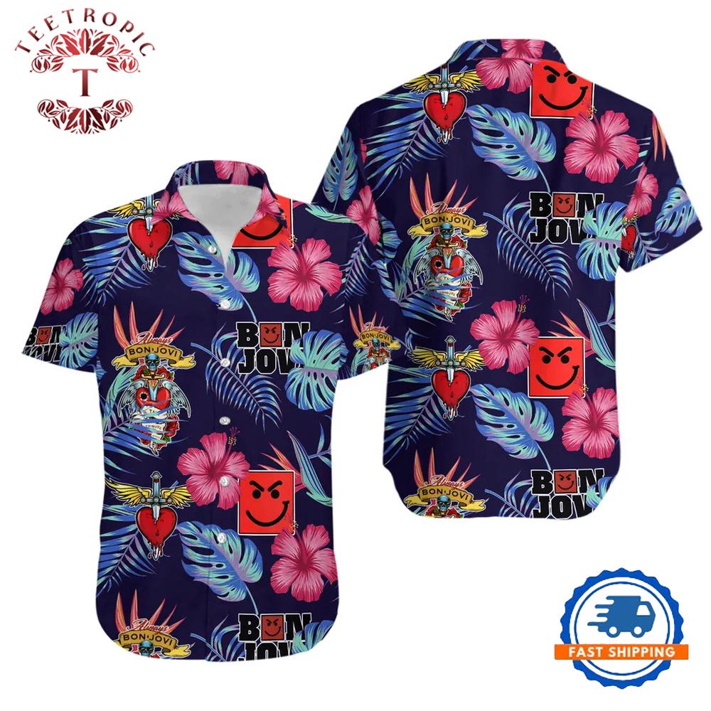 Bon Jovi Rock Summer Hawaiian Shirt