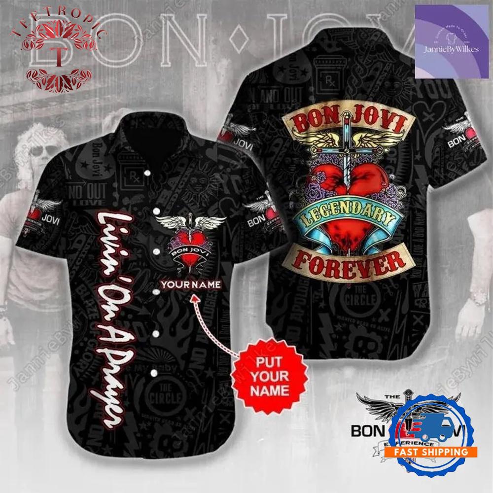 Bon Jovi Summer Hawaiian Shirt