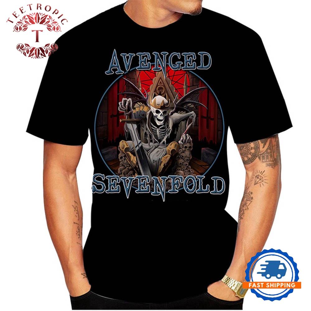 City of Evil Avenged Sevenfold 3D T-Shirt