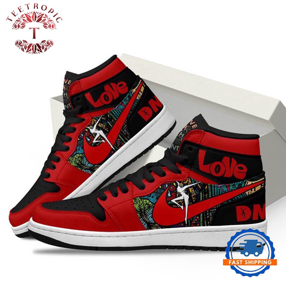 Dave Matthews Band Love Air Jordan 1 Hightop Shoes