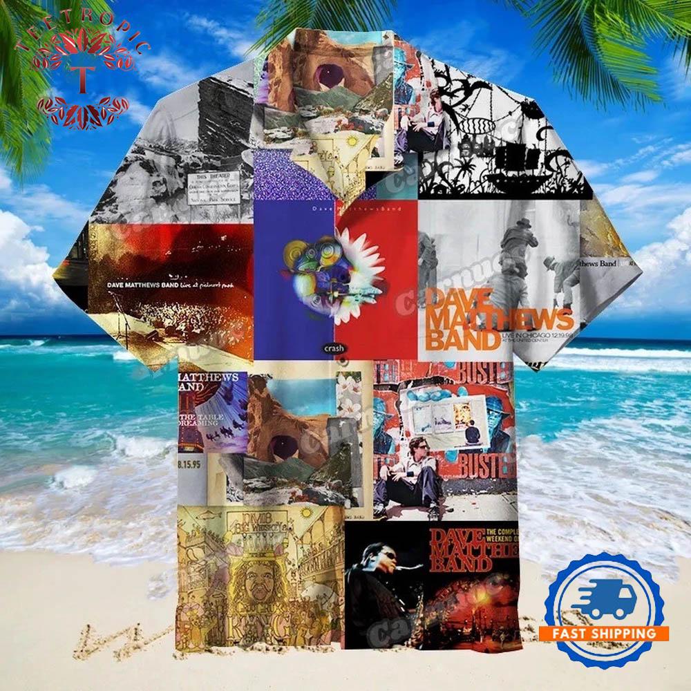Dave Matthews Band Summer Hawaiian Shirt