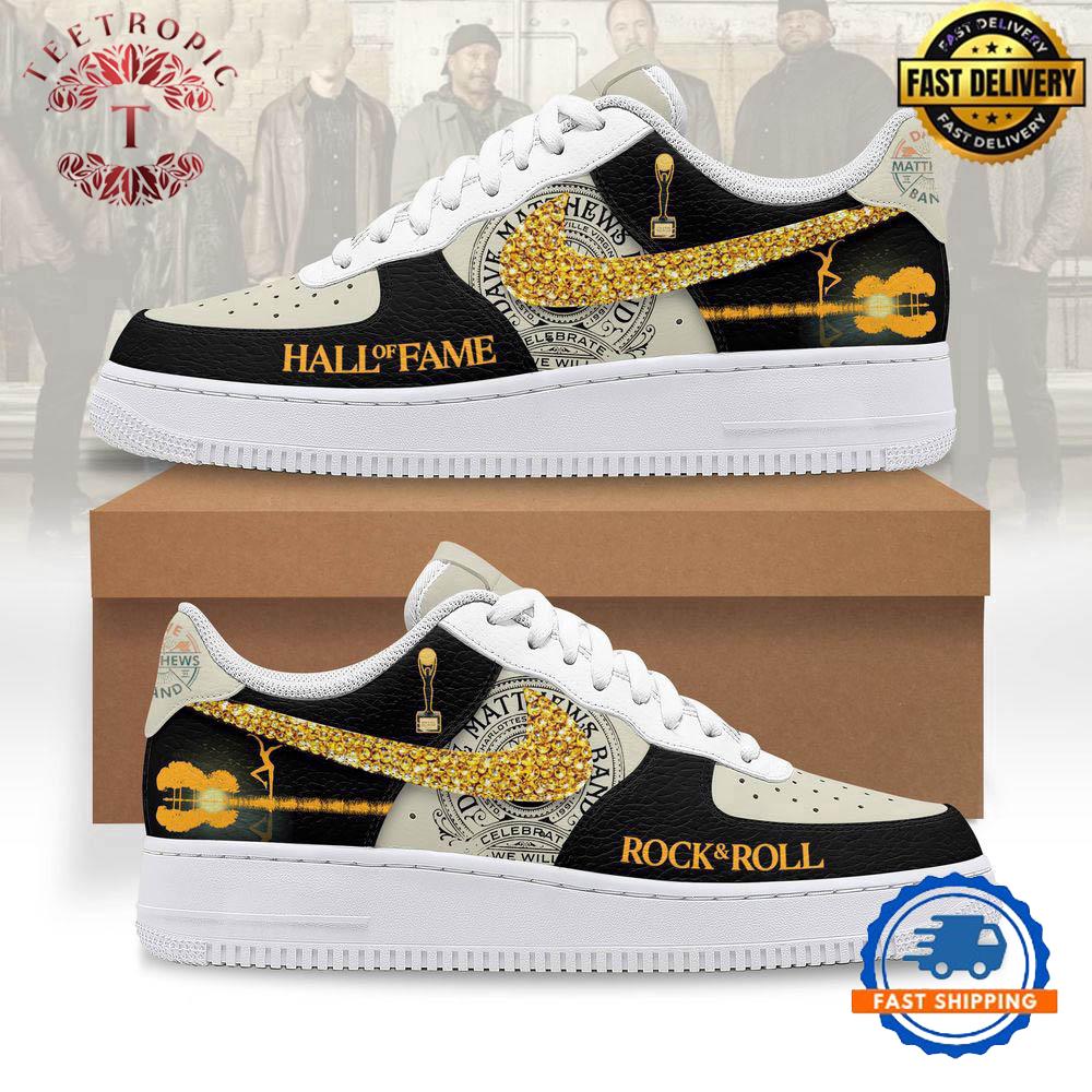 Dave Matthews Rock & Roll Hall of Fame Air Force 1 Sneakers Shoes