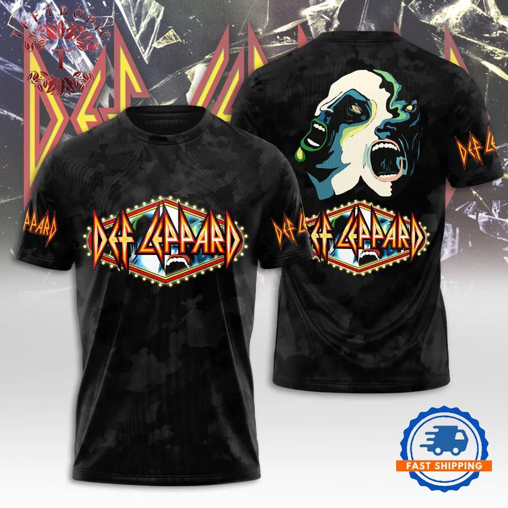 Def Leppard Rock Legends 3D T-Shirt