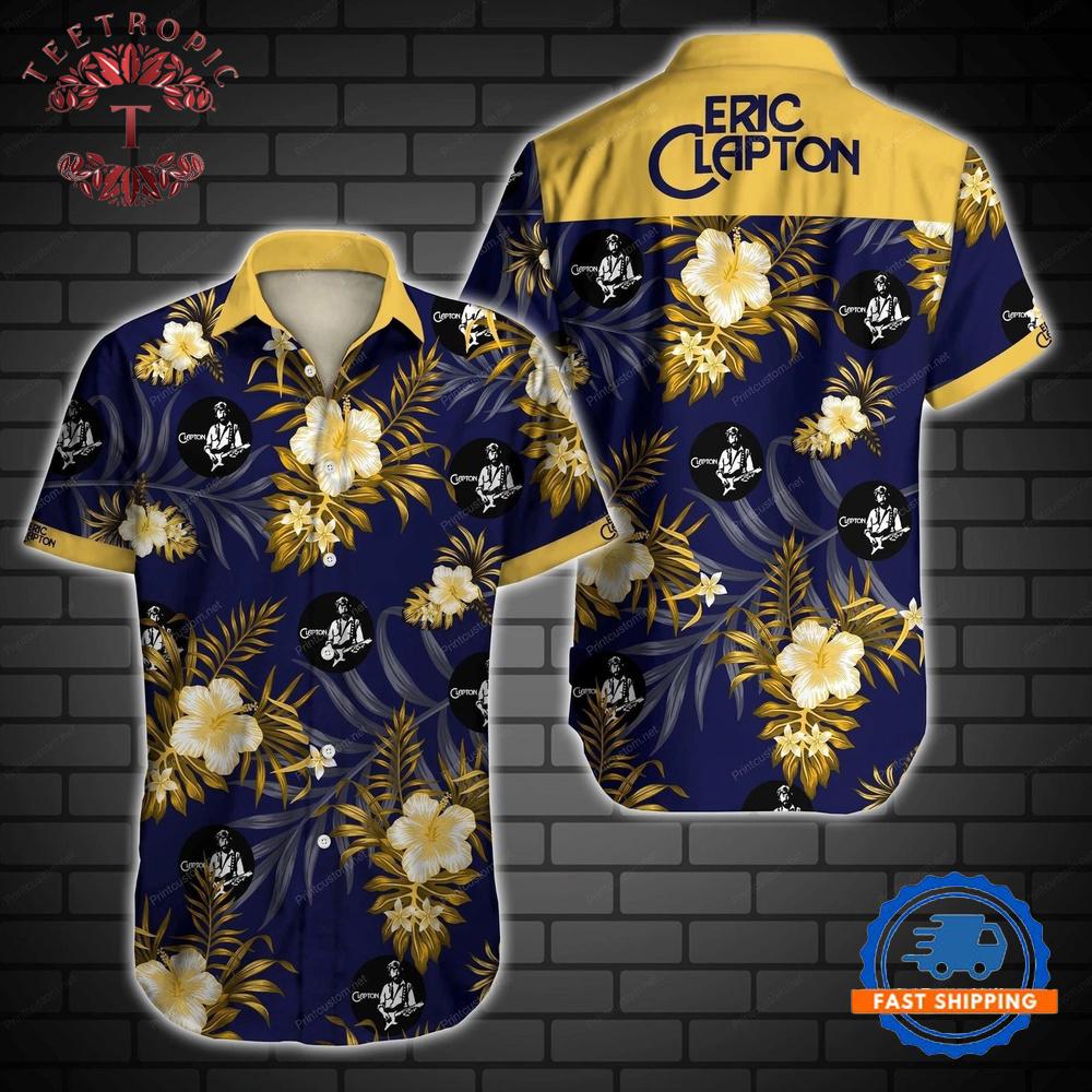Eric Clapton Graphic Summer Hawaiian Shirt