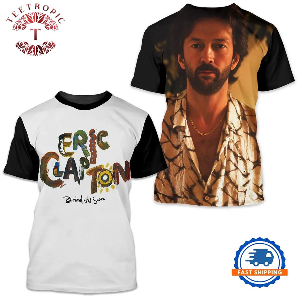 Eric Clapton Music 3D T Shirt